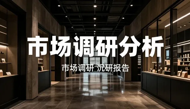 市场调研分析报告，检查要点需明确适用条件